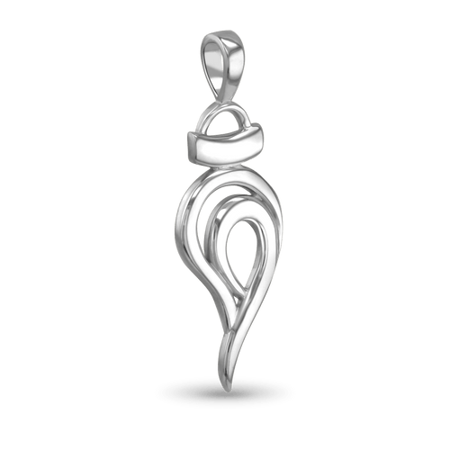 Petit Port Larger Pendant Catherine Best Dev 18ct White Gold Pendant 