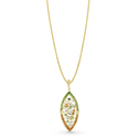 Honeycomb II Pendant Catherine Best Dev Pendant on a 18 chain 