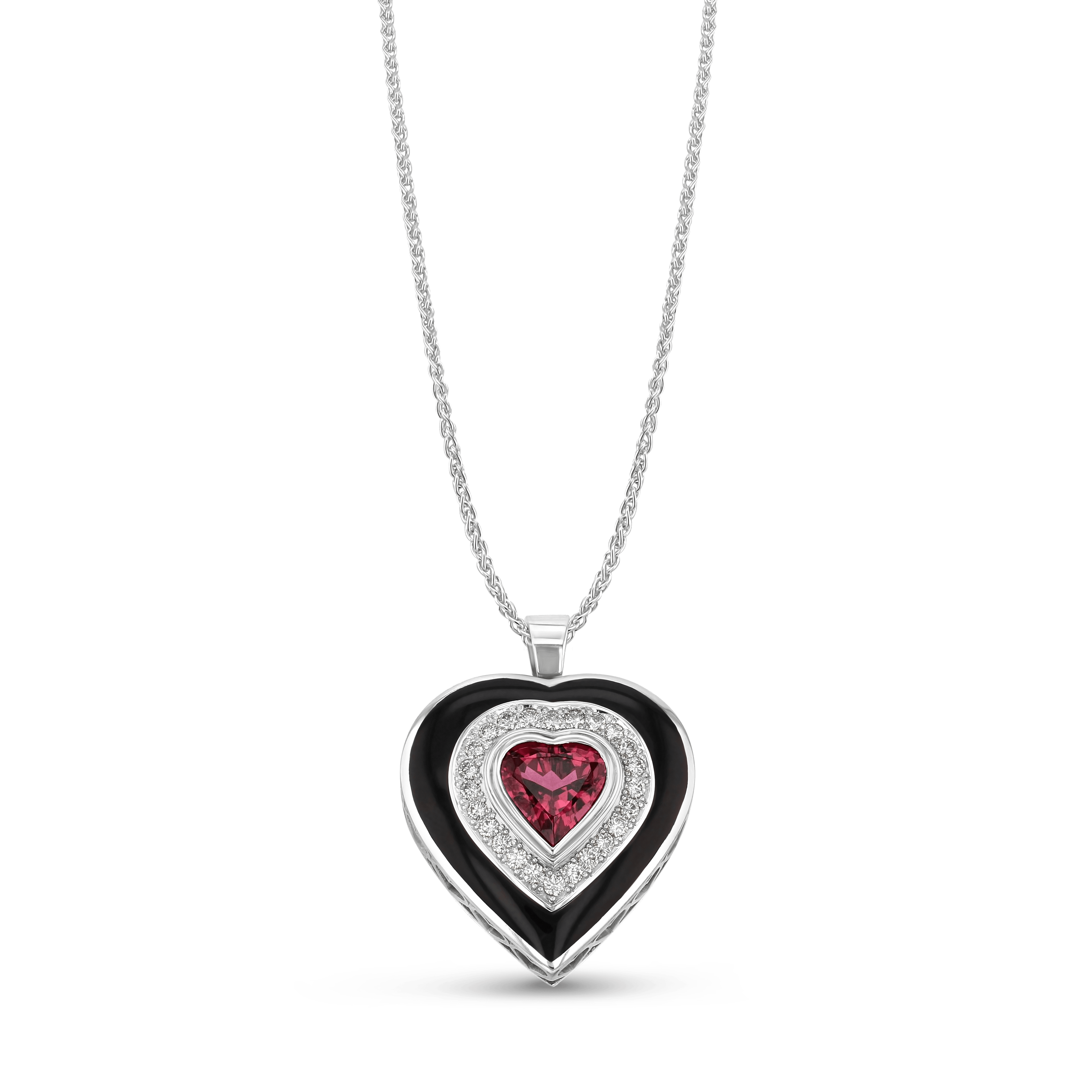 Love Is Precious Pink Tourmaline Pendant Catherine Best Dev Pendant 