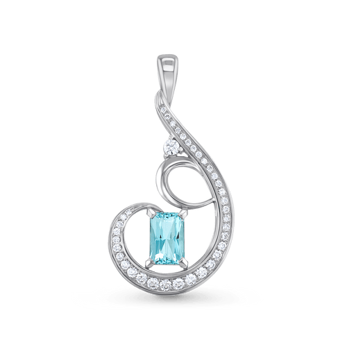 Jomo Paraiba Tourmaline and Diamond Pendant Catherine Best Dev Pendant 