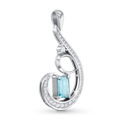 Jomo Paraiba Tourmaline and Diamond Pendant Catherine Best Dev 