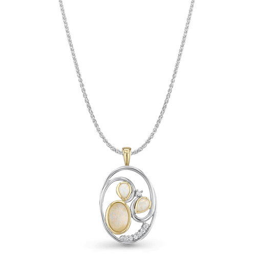 Shell Beach Opal Pendant Catherine Best Dev Pendant on a 18 chain 