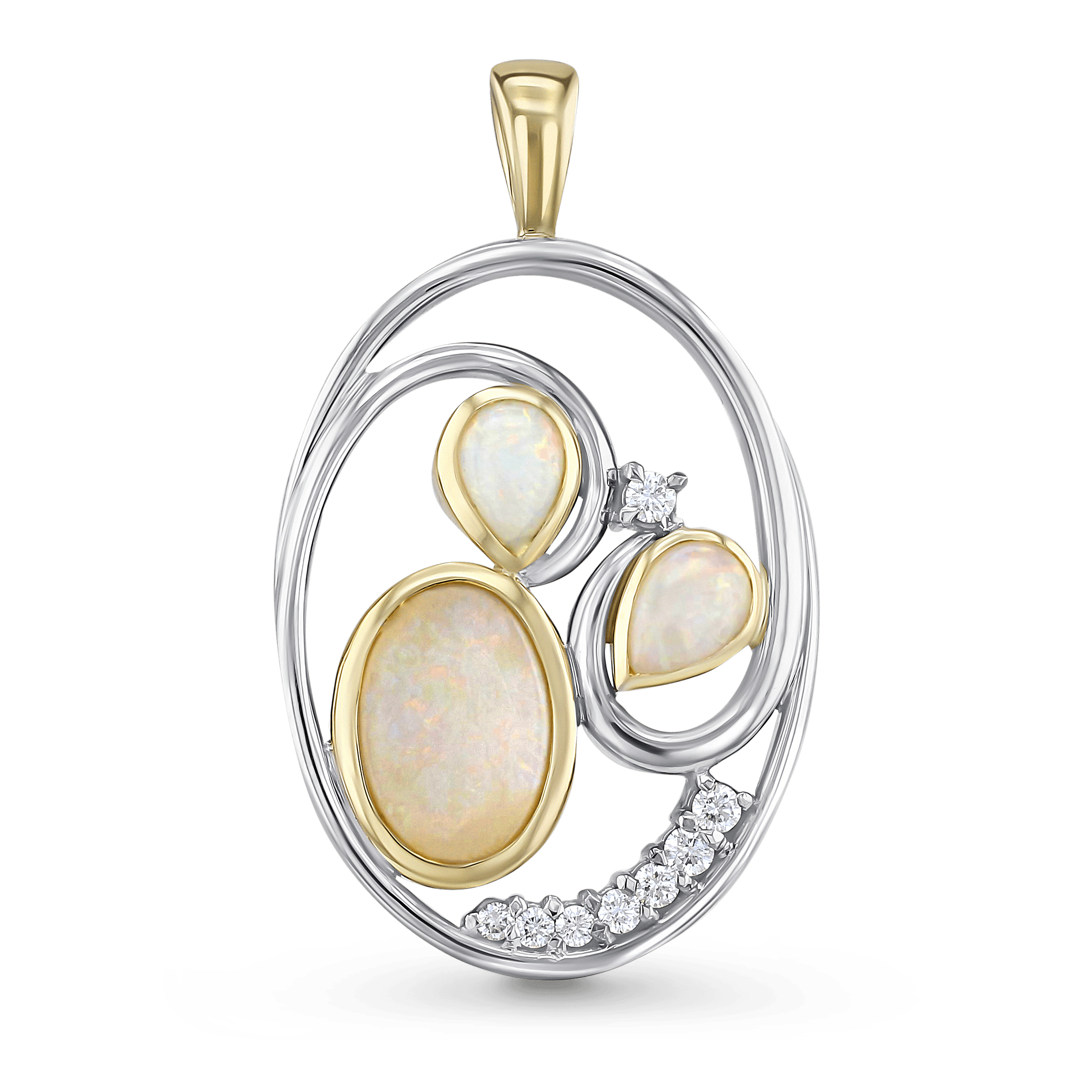 Shell Beach Opal Pendant Catherine Best Dev Pendant 