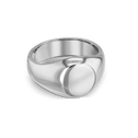 The Gentleman's Signet Ring in Silver or Gold Catherine Best Dev Silver 