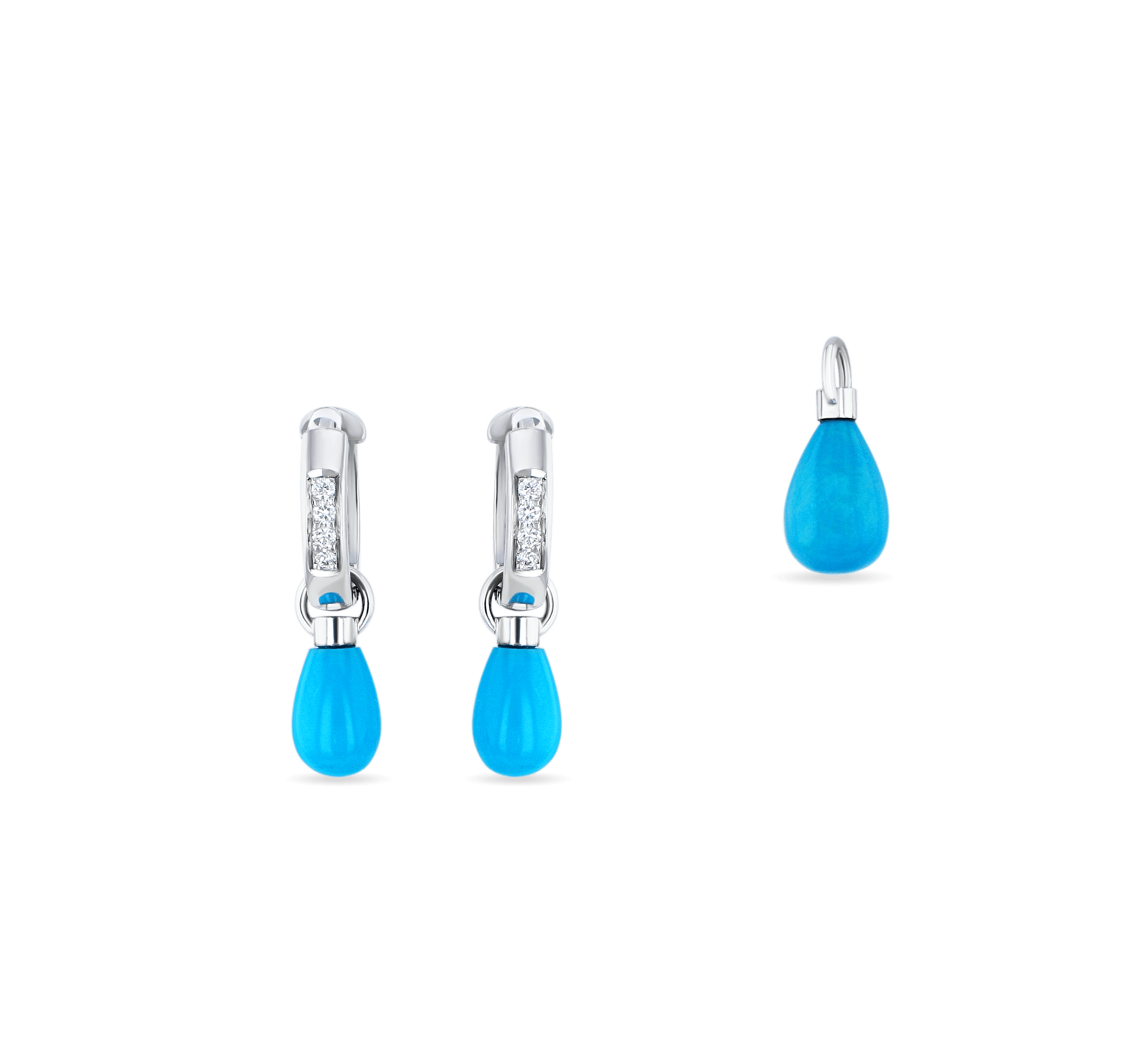 Sky Drops Pendant and Earrings Set Catherine Best Pendant 