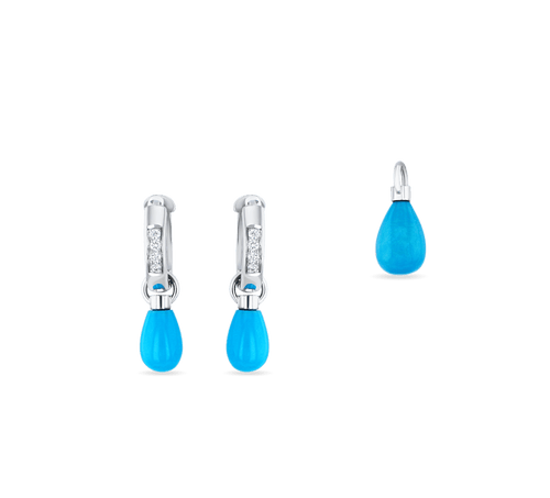 Sky Drops Pendant and Earrings Set Catherine Best Pendant 