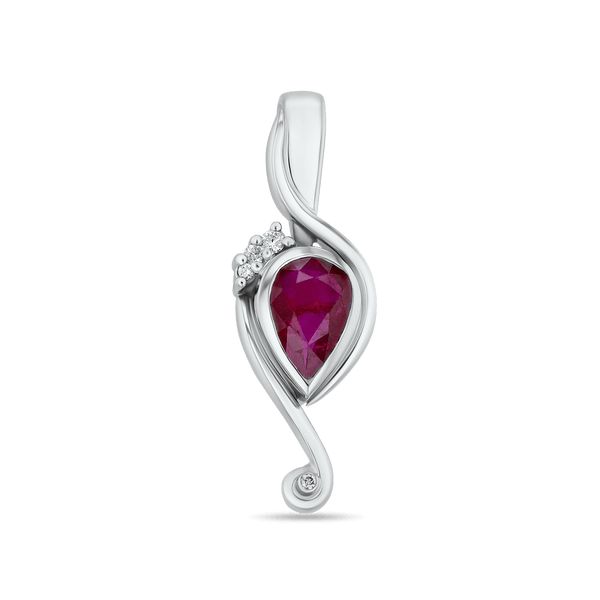 Ruby Red Pendant Catherine Best 