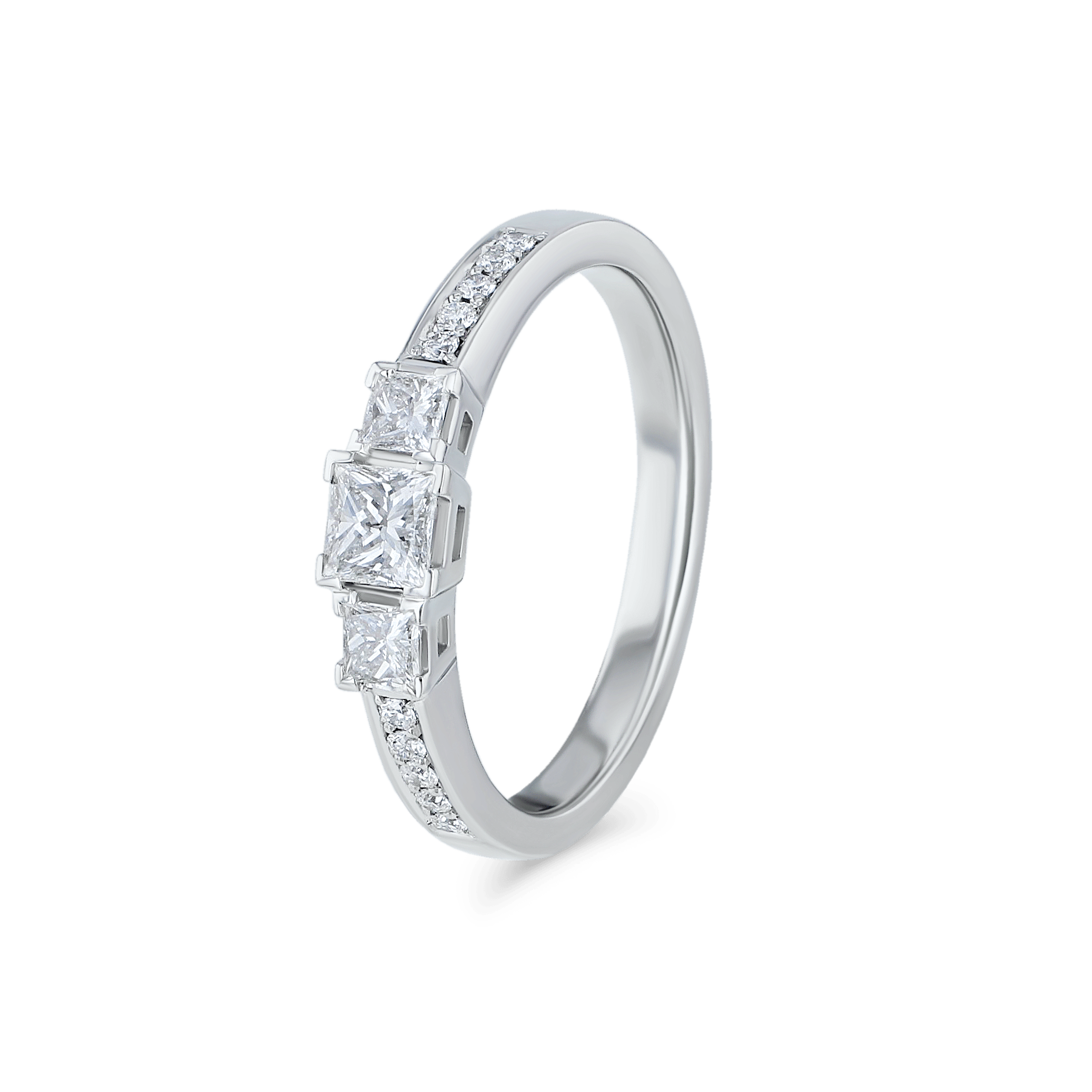 Perfection - Diamond Ring Catherine Best Dev Platinum 0.77ct 